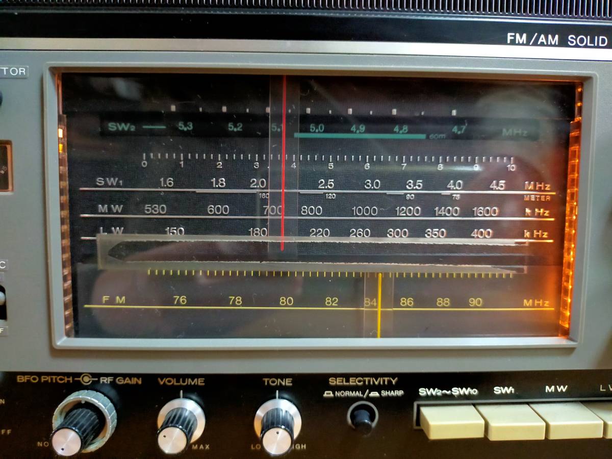 SONY ソニー CRF-200　音が出ません　AM/SW/FM/LW　ワールドゾーン13 _画像3
