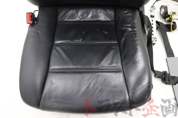 5141202 original black leather seat left side driver`s seat Porsche Cayenne turbo left steering wheel 9PA50A Trust plan 