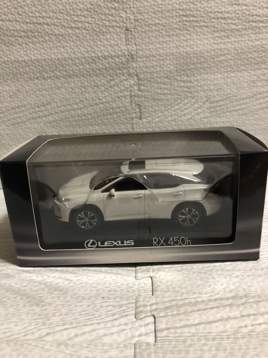 1/43 レクサス LEXUS RX 450h ディーラー特注品 ミニカー ホワイト