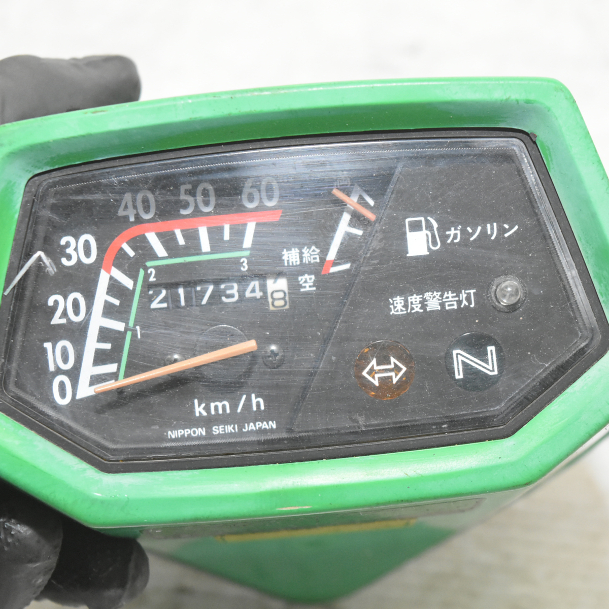 ホンダ シャリー CF50 21734km スピードメーター メーターカバー 【B】 654_画像2