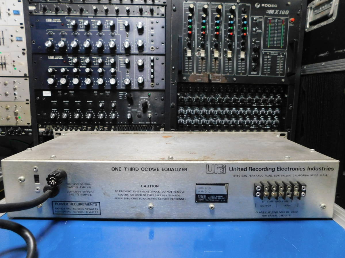 ジャンク UREI Model 539 Room Equalizer イコライザー | www