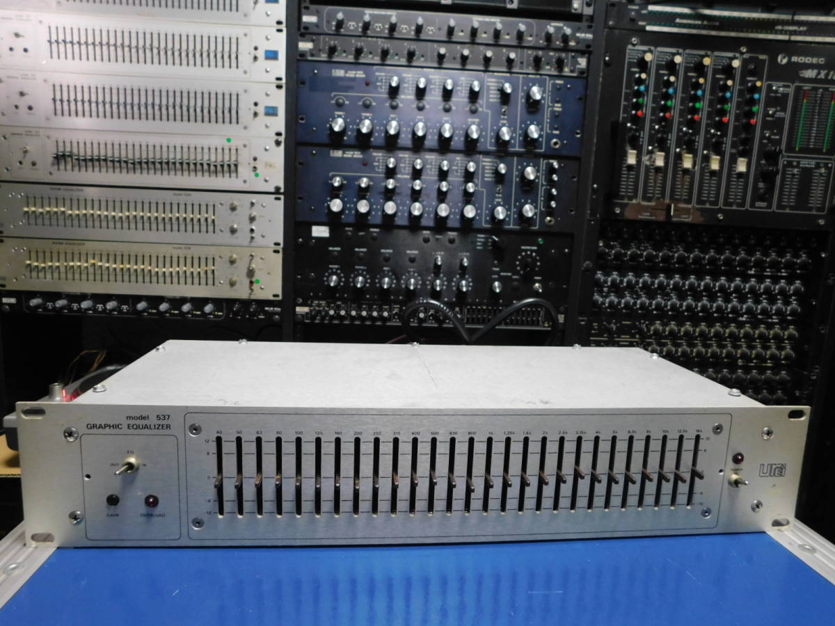 ジャンク UREI Model 537 Graphic Equalizer グラフィックイコライザー