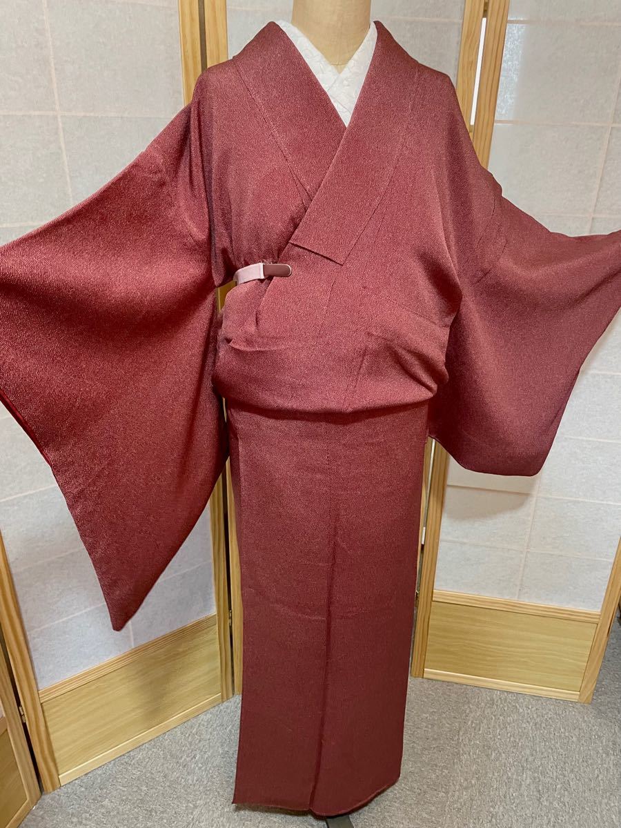 正絹着物 江戸小紋 鮫小紋 色無地 袷 一つ紋あり|Yahoo!フリマ 正絹着物 江戸小紋 鮫小紋 色無地 袷 一つ紋あり|Yahoo!フリマ