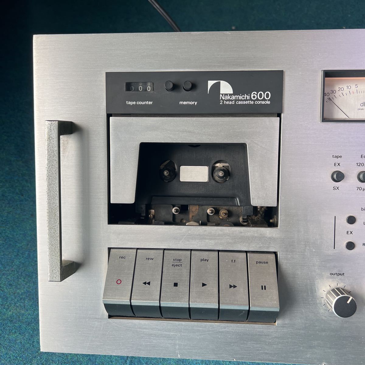 【ジャンク】Nakamichi ナカミチ 600 カセットデッキ _画像3