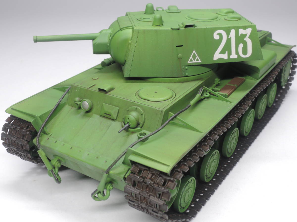 （完成品・模型）１/４８　ソビエト重戦車KV-１_画像5