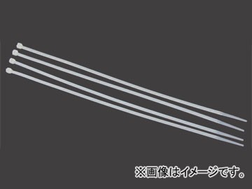 AP 結束バンド(ケーブルタイ) ホワイト 3.6mm×300mm AP-CT36150W 入数：1セット(100本)_画像1