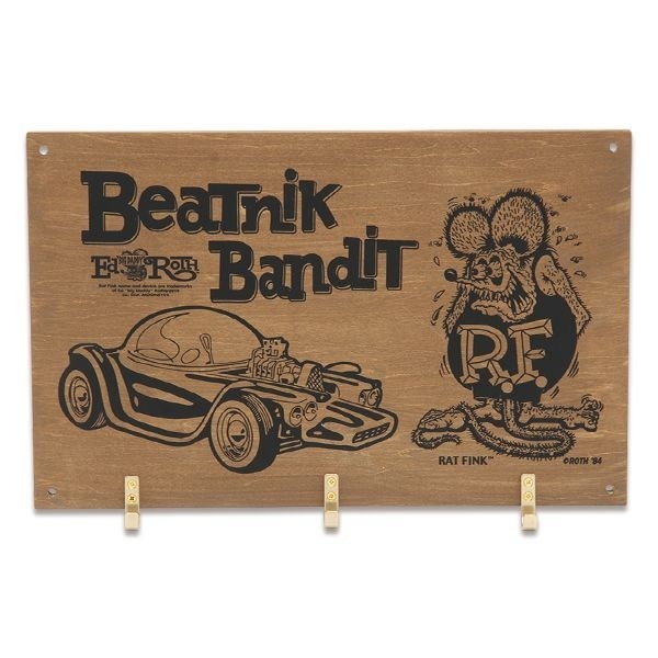 ラットフィンク キーフックボード beatnic bandit キーホルダー ラットフィンク キーフックボード beatnic bandit キーホルダー