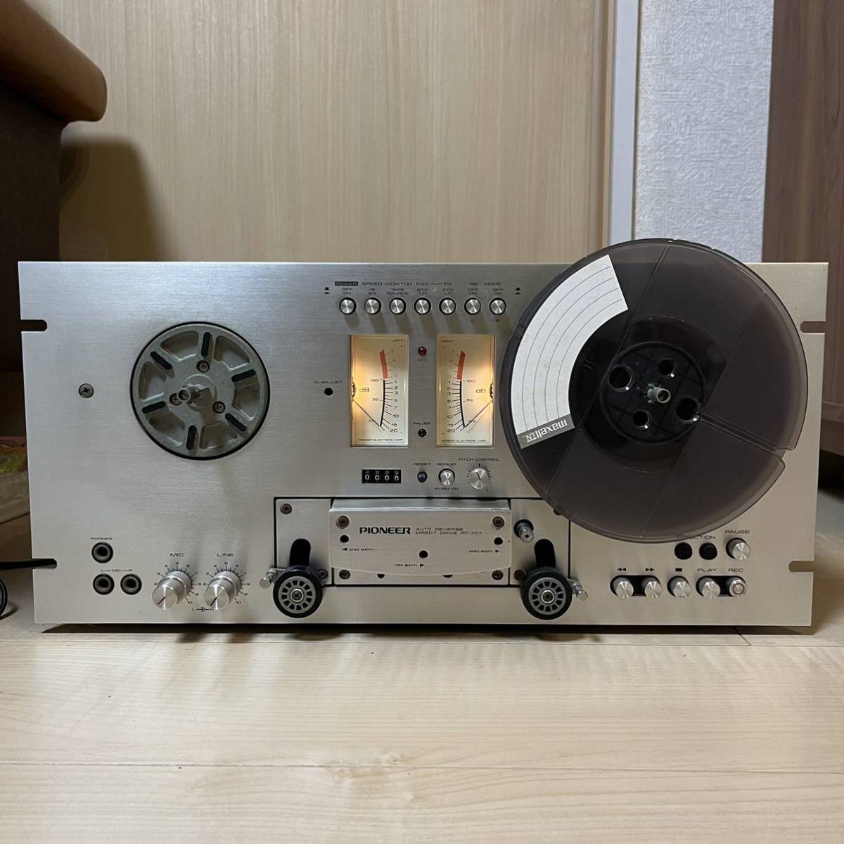 Pioneer パイオニア オープンリールデッキ RT-707 当時物 昭和レトロ