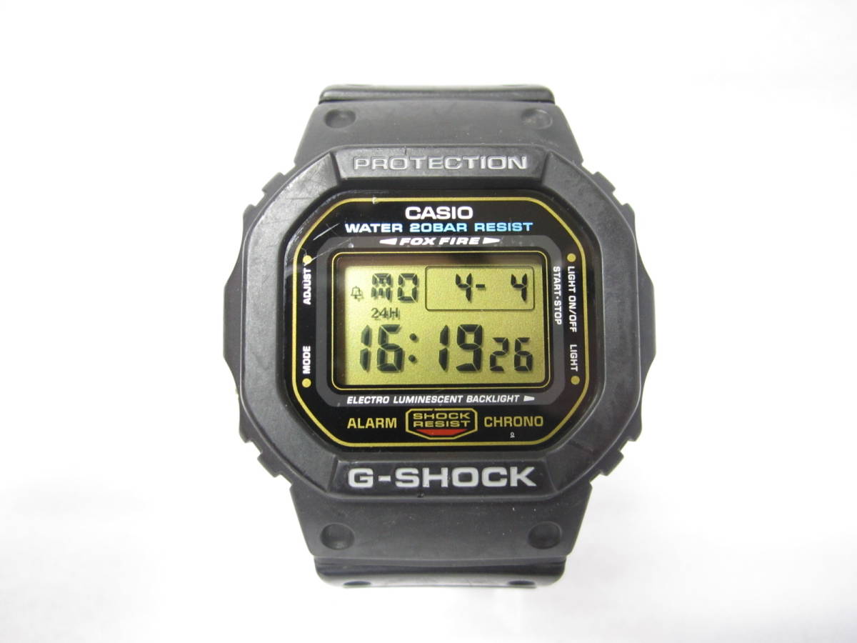 G-SHOCK/限定/電波/ソーラー/GW-5035/時計/ゴールド/箱付/黒金