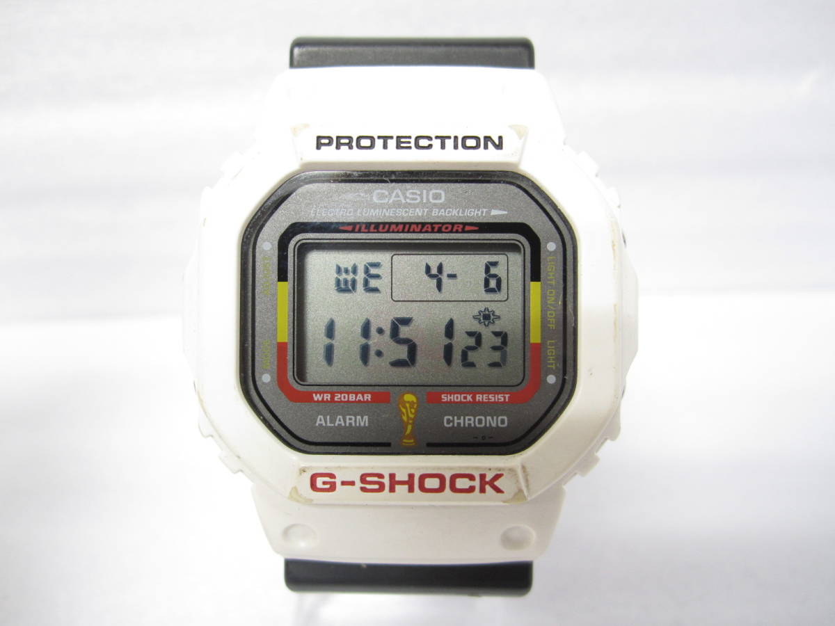 T6595 CASIO G-SHOCK FIFA ワールドカップ ドイツ大会 2006 DW-5600WC
