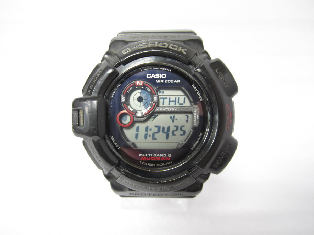 G-SHOCK ジーショック MUDMAN タフソーラー G-9300-1 | tubosoliveira