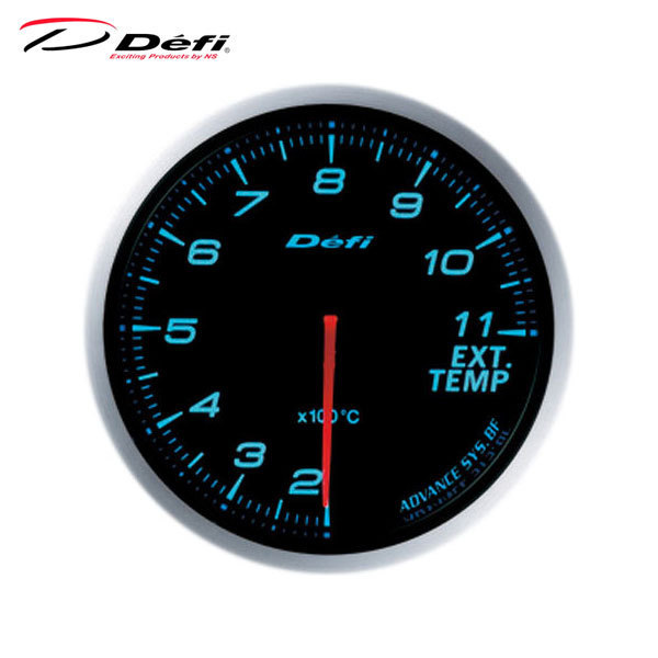 Defi デフィ Defi-Link Meter ADVANCE 200℃～1100℃ ブルー BF 売上実績NO.1 超可爱の 排気温度計 Φ60