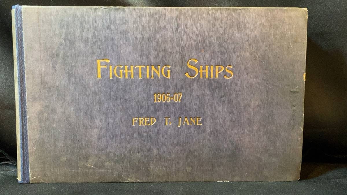 戦前・世界軍艦資料写真11】『ジェーン海軍年鑑（JANE'S FIGHTING