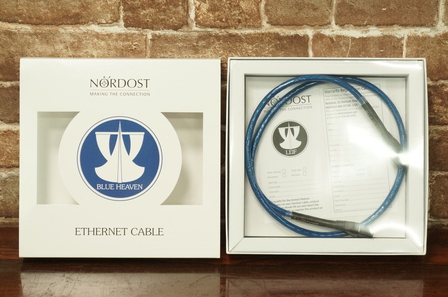 美品】NORDOST BLUE HEAVEN LAN CABLE 1m / ノードスト ハイエンド