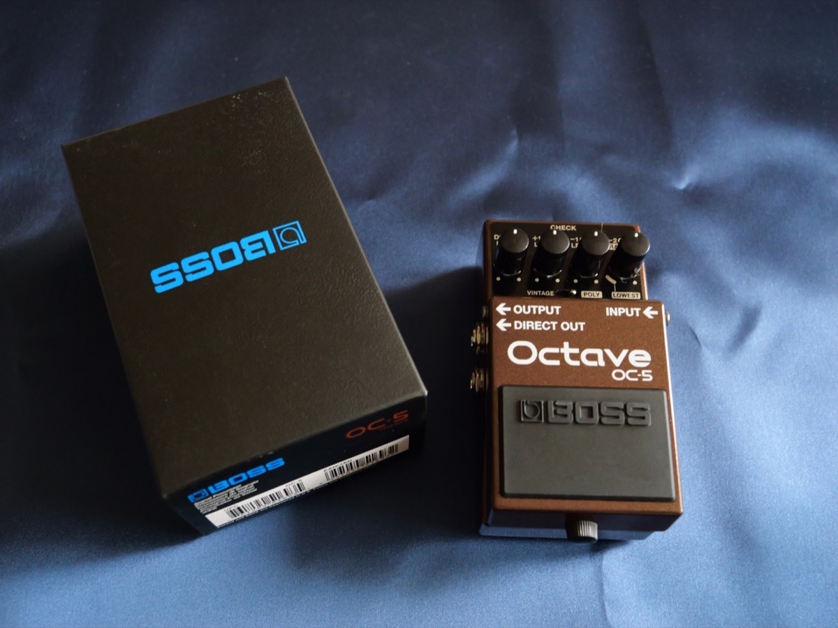 送料無料 美品 BOSS OC-5 Octave Pedal オクターバー 2022年2月14日