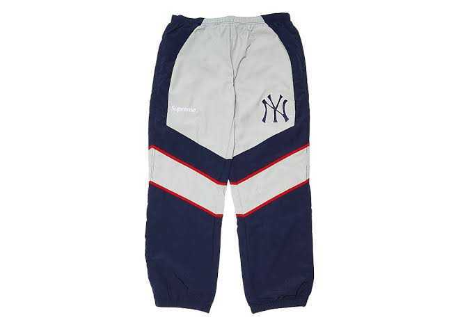 人気の春夏 Supreme New York Yankees Track Pant 新品未使用 タグ付 サイズM 通販 激安◆ supreme福岡購入 ニューヨークヤンキース Navy