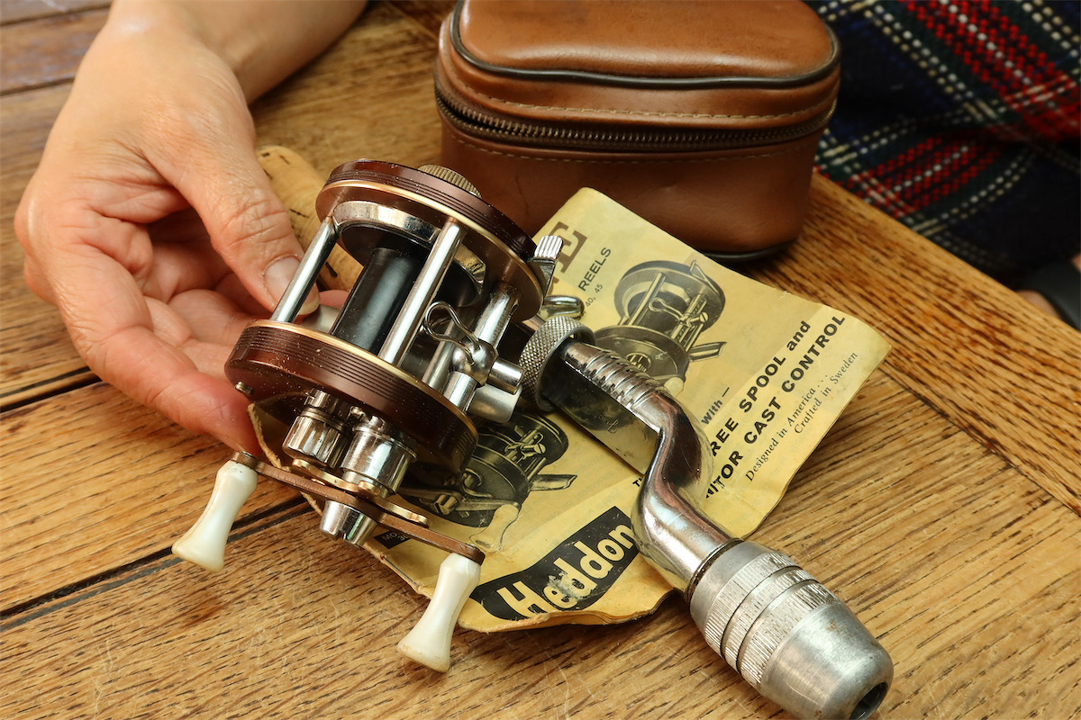 HEDDON HERITAGE 30 希少 オールド リール / ABU VICTORY製造 道楽