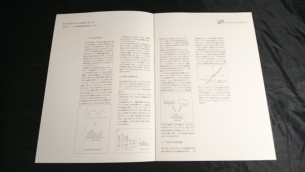 『Philips(フィリップス)TECHNOLOGY BITSREAM CONVERSION(ビッグストリーム方式)について 1989年11』日本マランツ株式会社/LHH500/LHH300