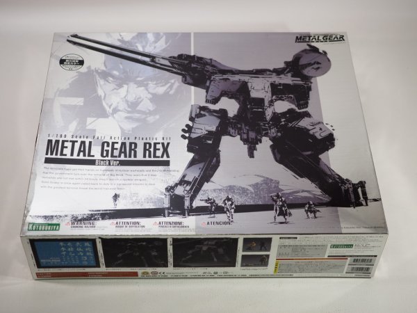 コトブキヤ 1/100 メタルギア REX Black Ver. おもちゃ プラモデル
