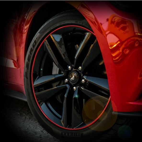  all-purpose plating rim guard tape red color 8M wheel protection lustre equipped rim line molding wheel protector wheel guard dress up immediate payment 