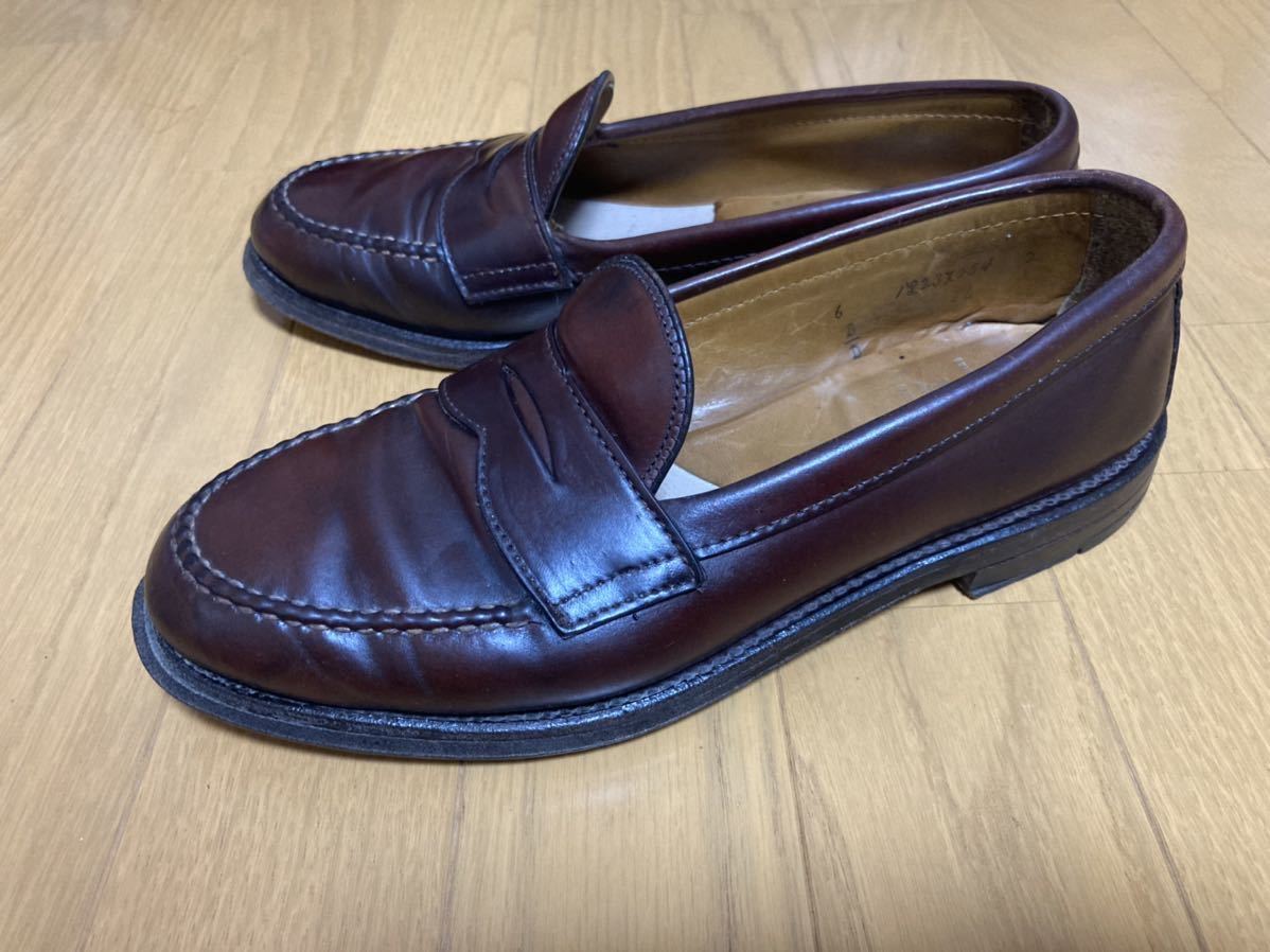 ALDEN 986 ペニーローファー コードバン 6D オンラインストア正規店 Alden オールデン 6D コードバン ペニーローファー ドレス/ビジネス