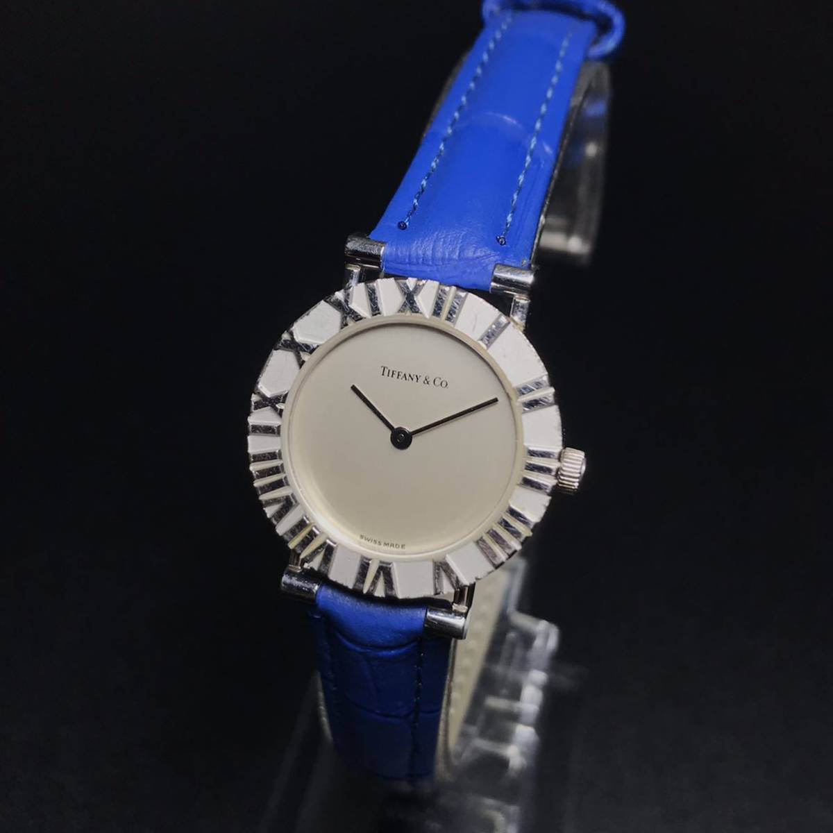 【良品 正規品】 ティファニー 腕時計 アトラス シルバー925 レディース ローマンインデックス 【2102Ti7】
