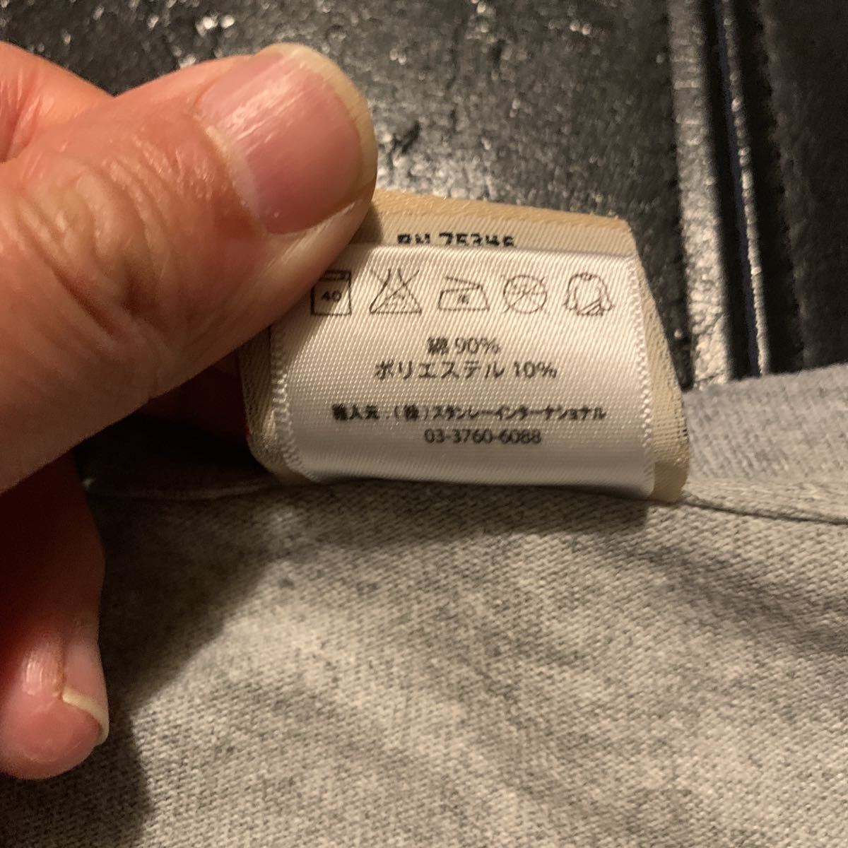 【niko and… Goodwear】グッドウェア 半袖 ポケット Tシャツ グレー USA製 ニコアンド コラボ_画像4