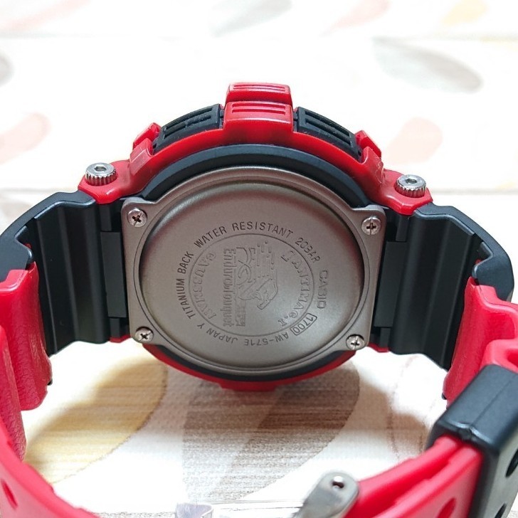 美品【CASIO/G-SHOCK】ガウスマン メンズ腕時計 AW-571E-4A3T www
