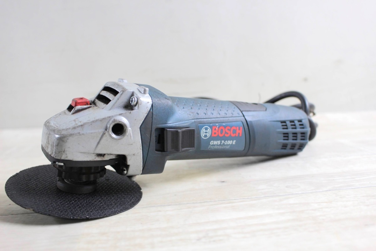 【1円スタート】G3729 BOSCH ボッシュ ディスクグラインダー　GWS7-100E_1