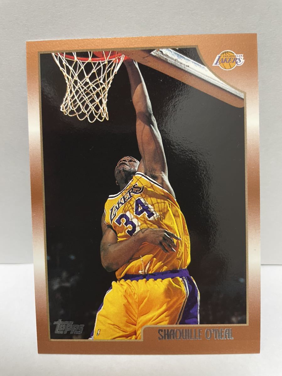 NBAカード　シャキール・オニール　SHAQUILLE O’NEAL TOPPS 1999 【レイカーズ時代】