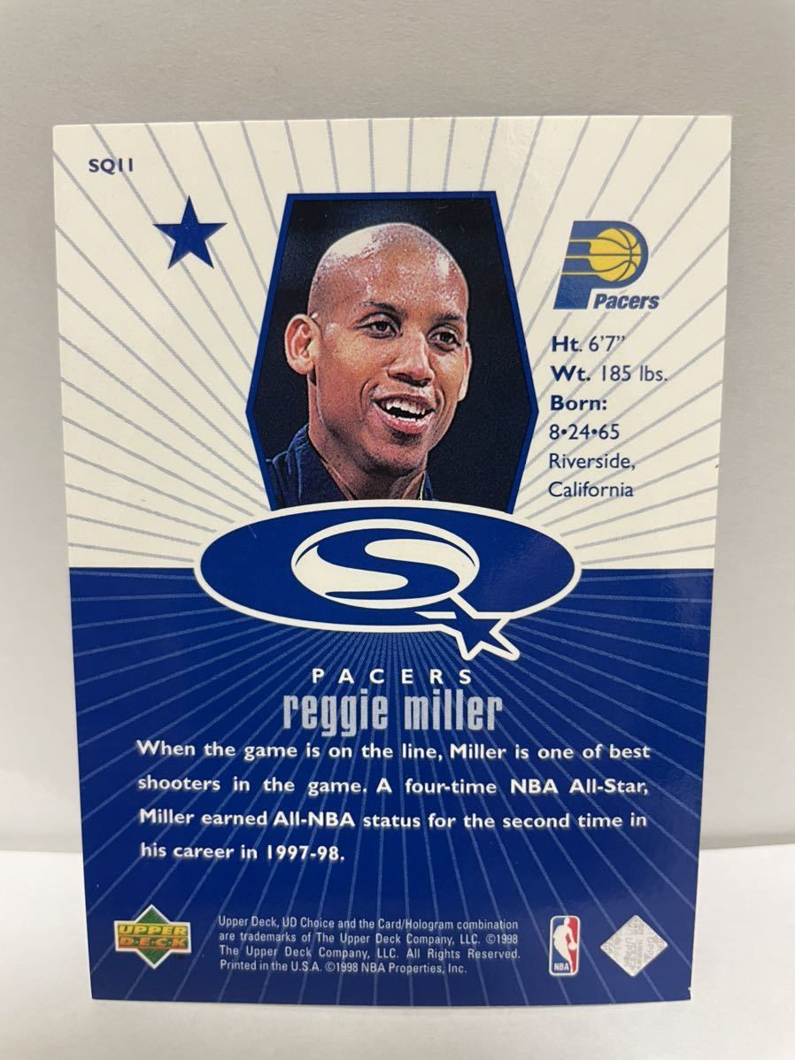 一番の贈り物 レジーミラー NBA トレーディングカード トレカ setonda.com