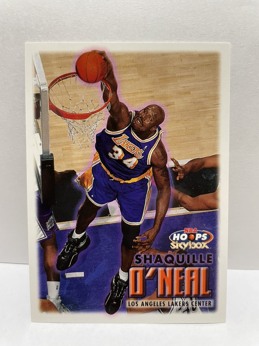 NBAカード　シャキール・オニール　SHAQUILLE O’NEAL NBA HOOPS SKYBOX ‘99-00【レイカーズ時代】