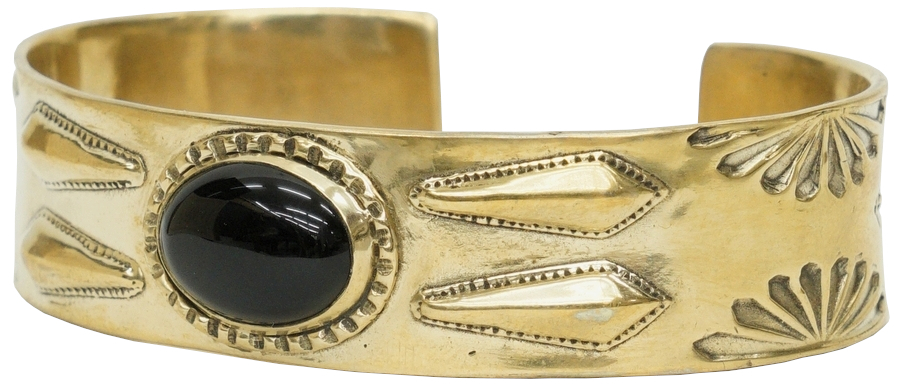 大きな割引 LHN Brass Cuff Navajo Ⅷ バングル ブラス製 ナバホ ハンドメイド ジュエリー) Jewelry(エルエイチエヌ その他