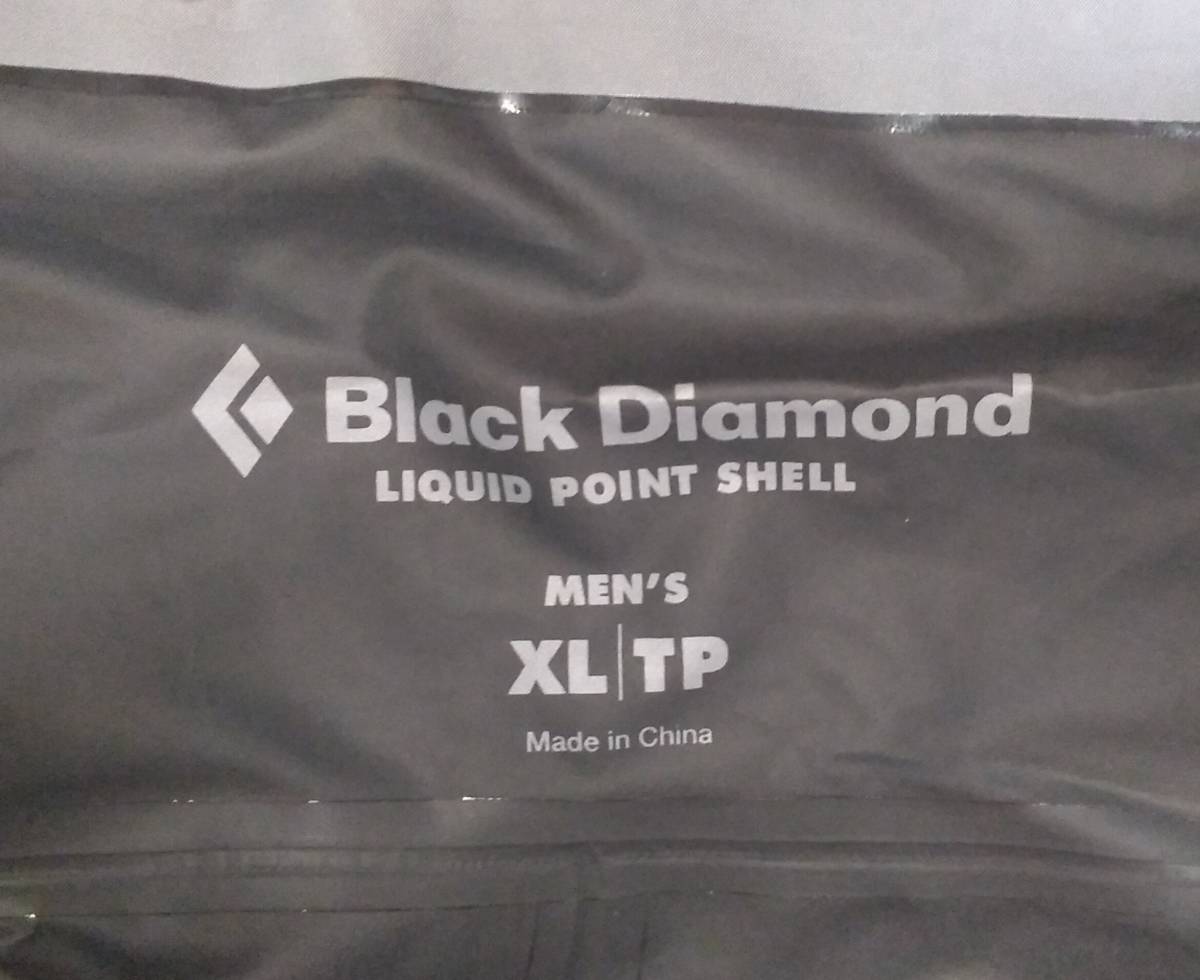 BLACK DIAMOND LIQUID POINT SHELL Men's サイズ XL　中古_画像3