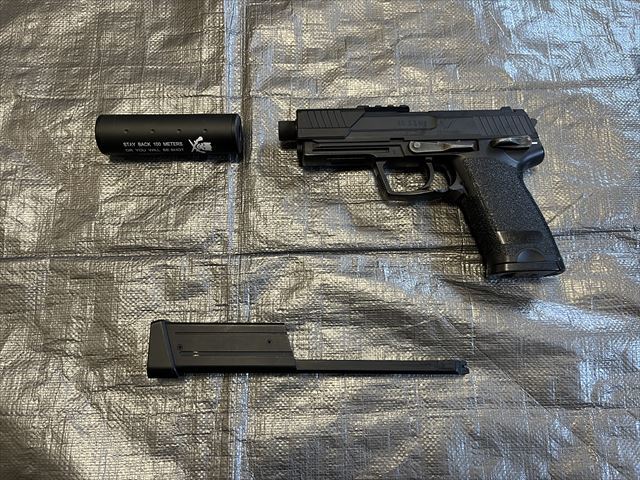 843】【内外カスタム 初速82】東京マルイ H&K USP 電動ハンドガン