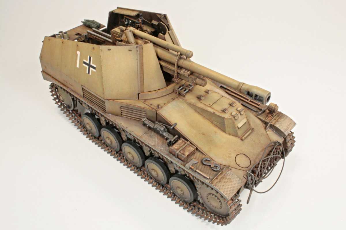 タミヤ1/35ドイツ自走砲「ヴェスペ」完成品 | www.clubargentinodekart