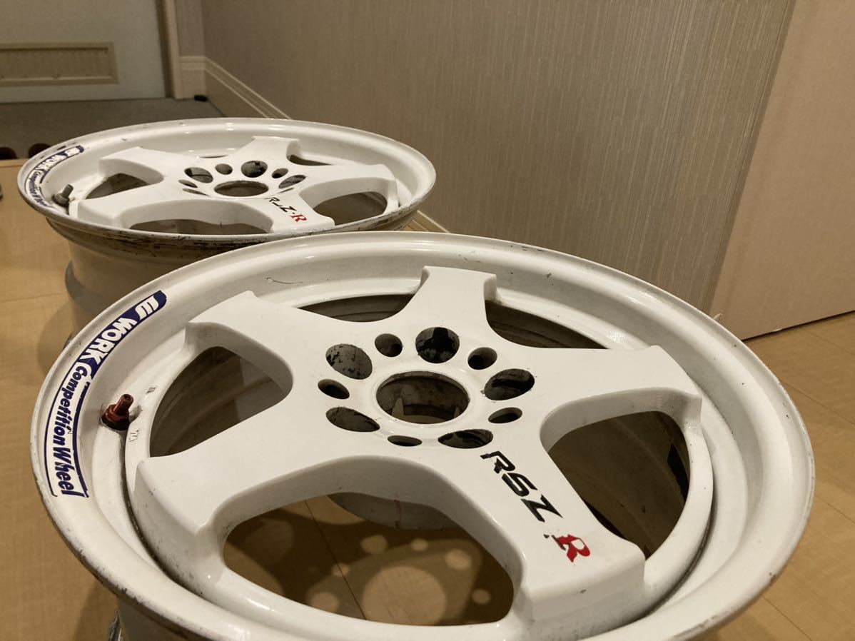 ヤフオク! - 希少 WORK RSZ-R 16インチ 8J +42 5H ホイール