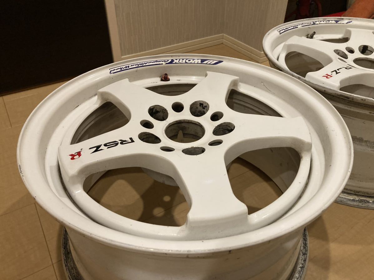 ヤフオク! - 希少 WORK RSZ-R 16インチ 8J +42 5H ホイール