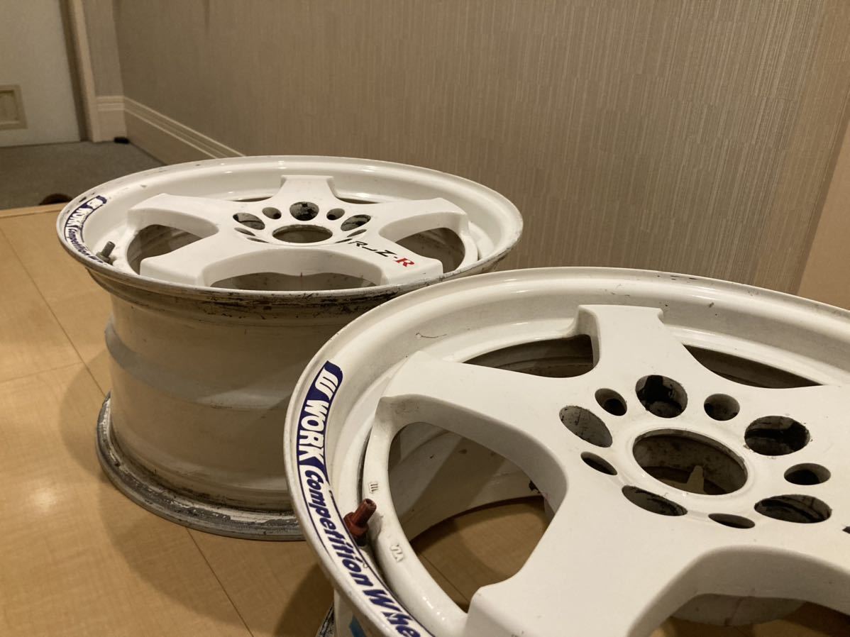 ヤフオク! - 希少 WORK RSZ-R 16インチ 8J +42 5H ホイール