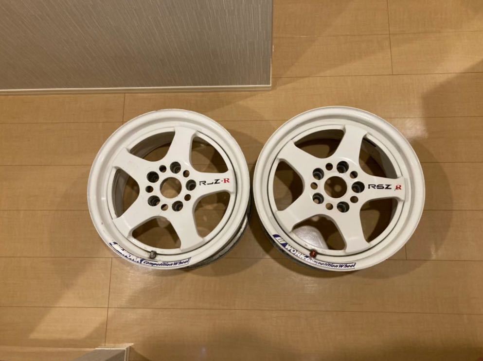 ヤフオク! - 希少 WORK RSZ-R 16インチ 8J +42 5H ホイール