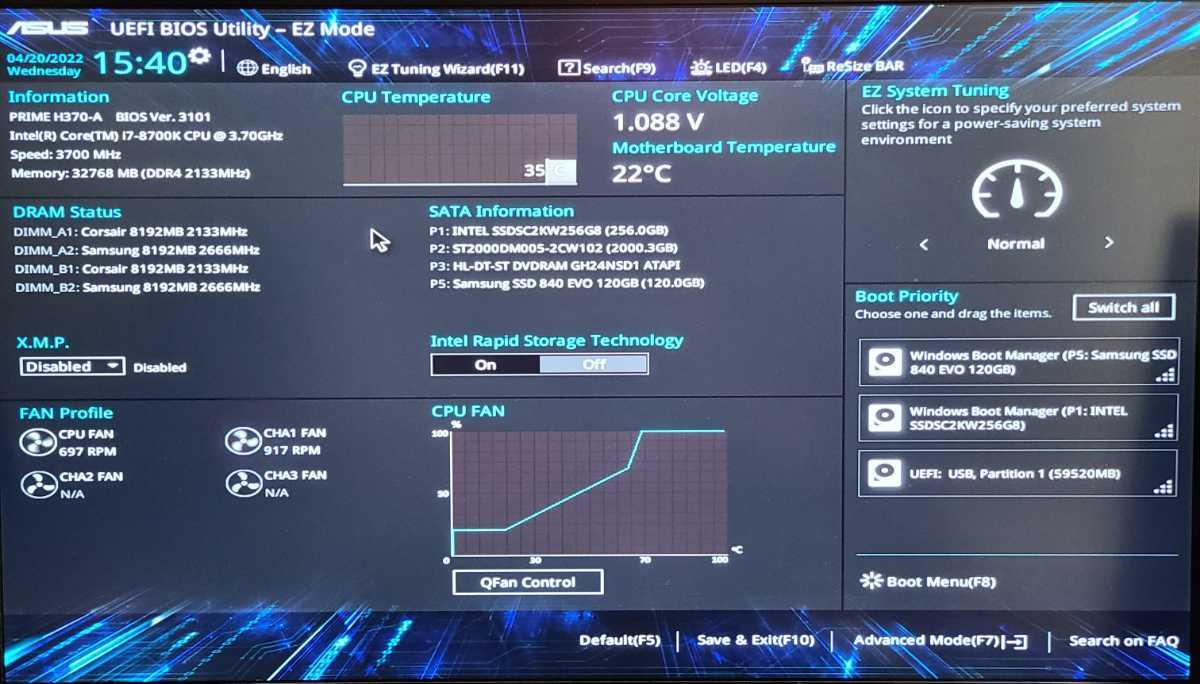 30%OFFアウトレットSALE PRIME Z390-A BIOS起動確認のみの美品 mxmf