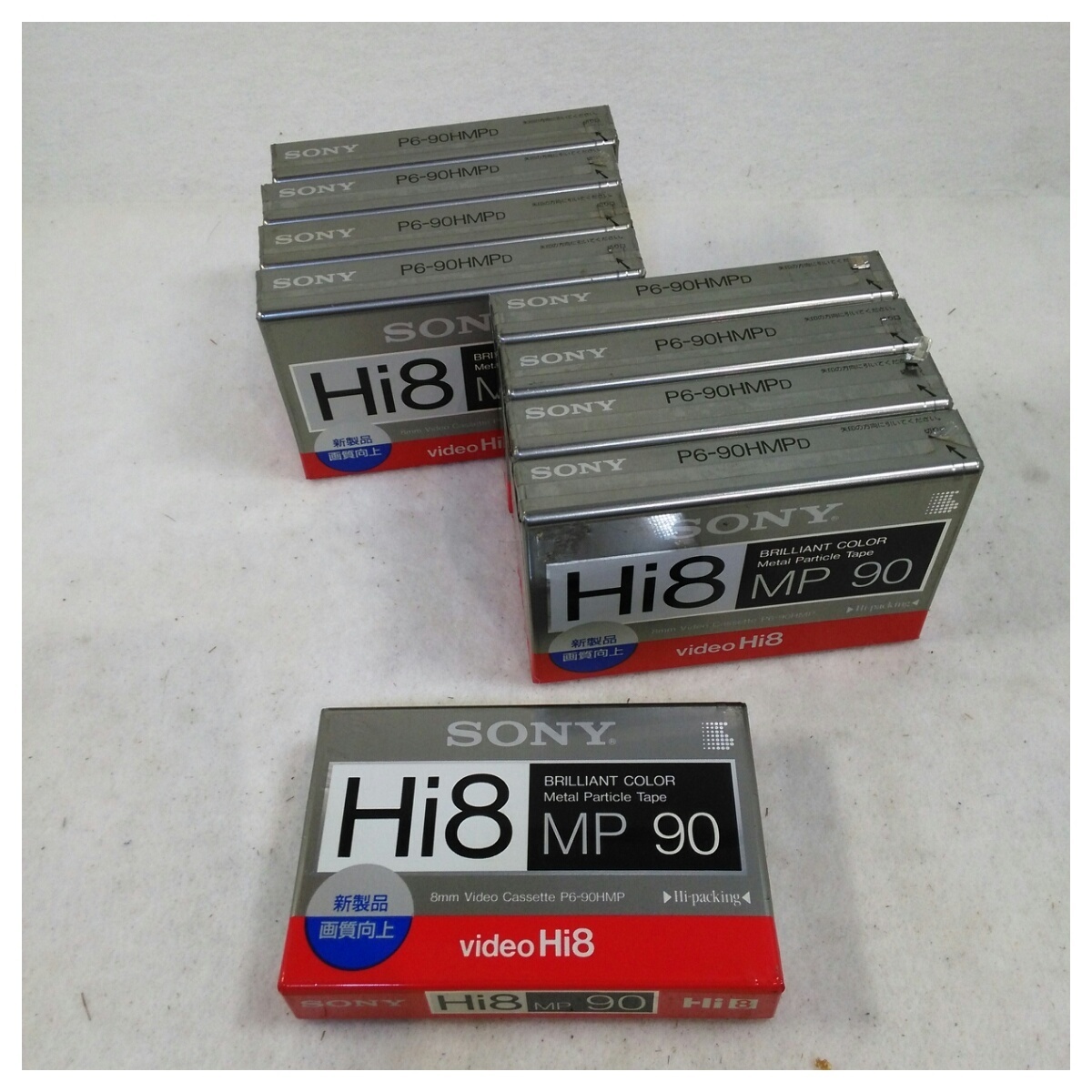 [ unused goods ] Sony Hi8 8 millimeter tape MP90 90 minute ×9 pcs set 