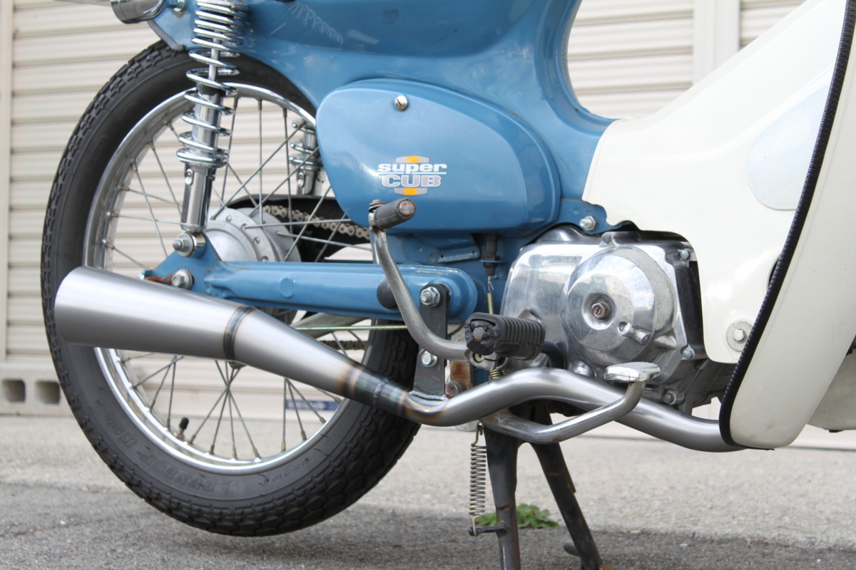 rb-works製☆新品☆スーパーカブ FI リトルカブ FI メガホンマフラー-
