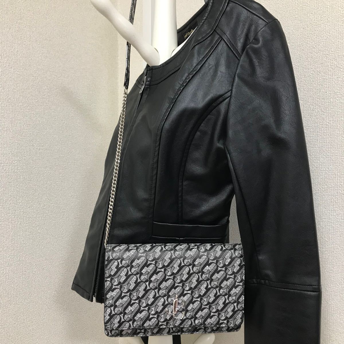 美品】JIMMY CHOOジミーチュウ ロゴショルダーバッグ ceratinxd.com