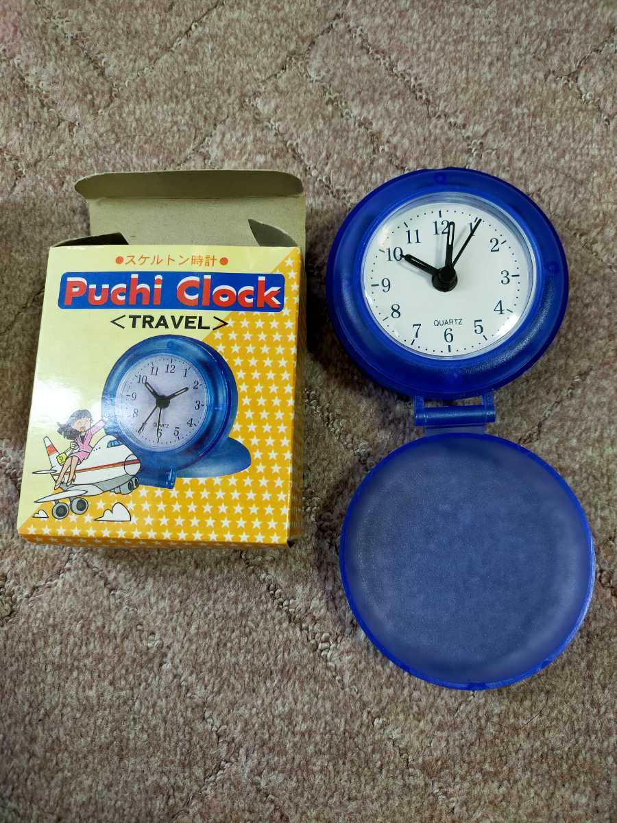 スケルトン時計　Puchi Clock 未使用品_画像1