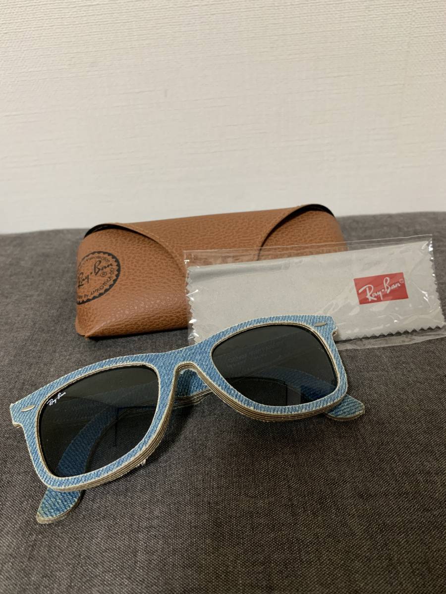 公式 WAYFARER DENIM 52 1164/4M RB2140F サングラス レイバン Ray-Ban