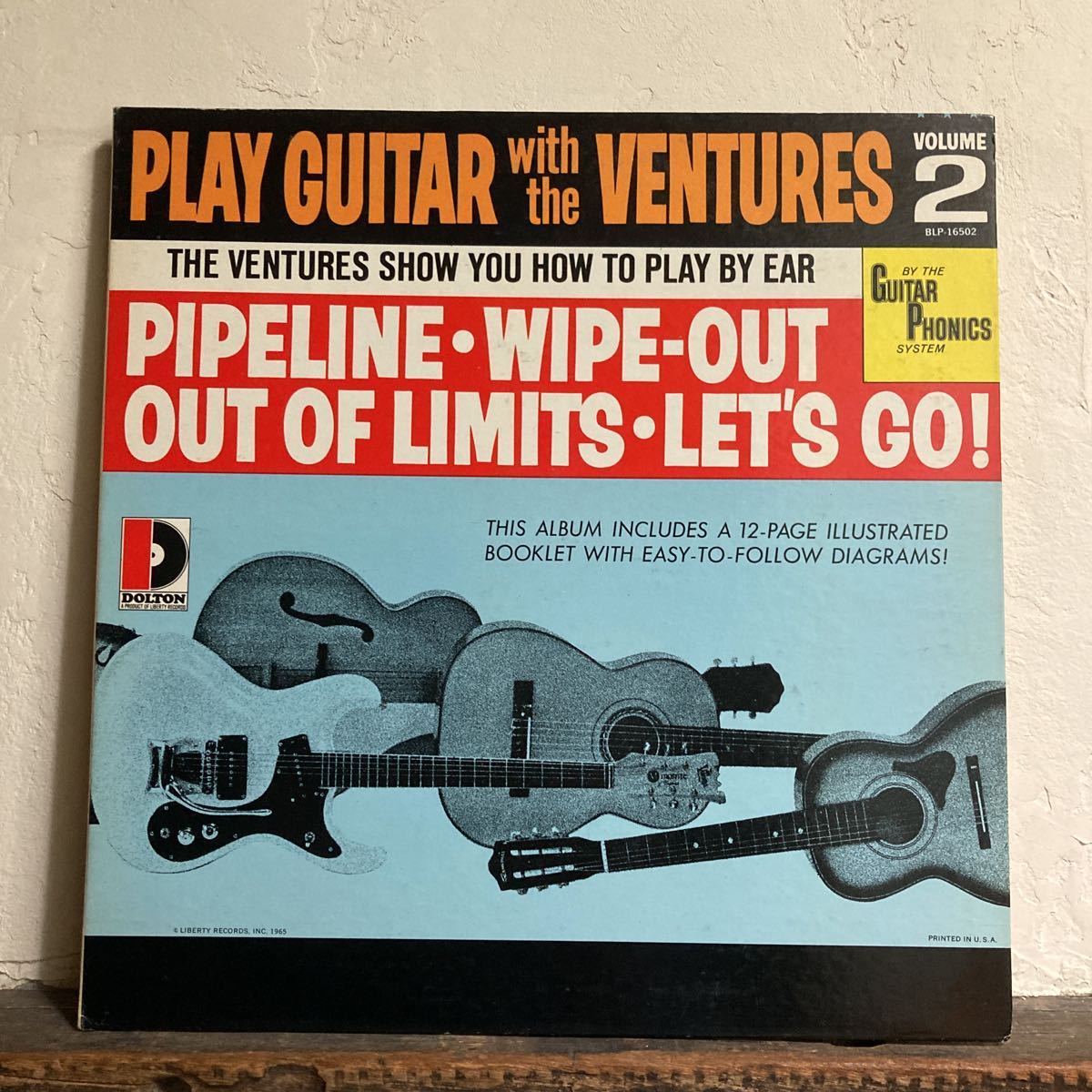 THE VENTURES / PLAY GUITAR with the VENTURES VOL 2_画像1