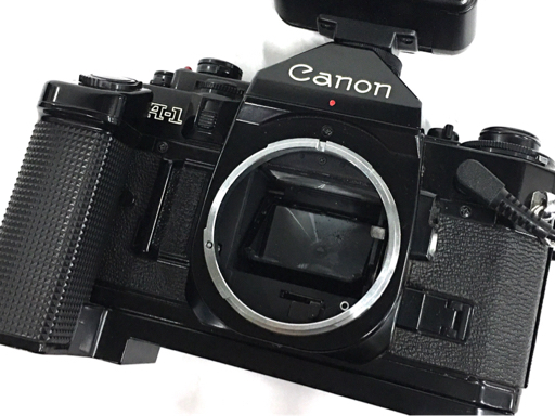 1円 Canon A-1 ZOOM LENS FD 70-210mm 1:4 35-70mm 1:4 一眼レフフィルムカメラ ボディ レンズ キャノン C4071-1_画像4