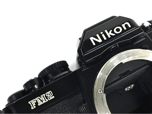 1円 Nikon FM2 ブラック AF NIKKOR 28-85mm 1:3.5-4.5 一眼レフフィルムカメラ ボディ レンズ ニコン C4079_画像7