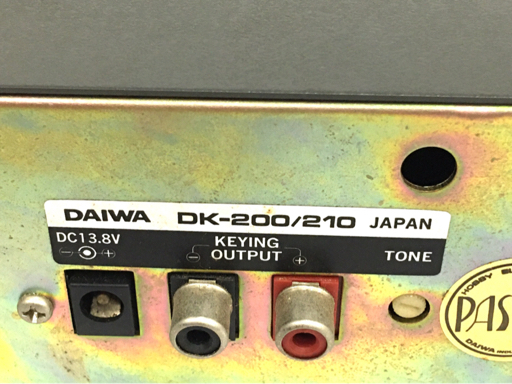 Yahoo!オークション - DAIWA DK-210 ELECTRONIC KEYER エレキー Yahoo!オークション - DAIWA DK-210 ELECTRONIC KEYER エレキー